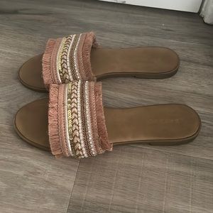Bamboo Sandals, Size 7.5